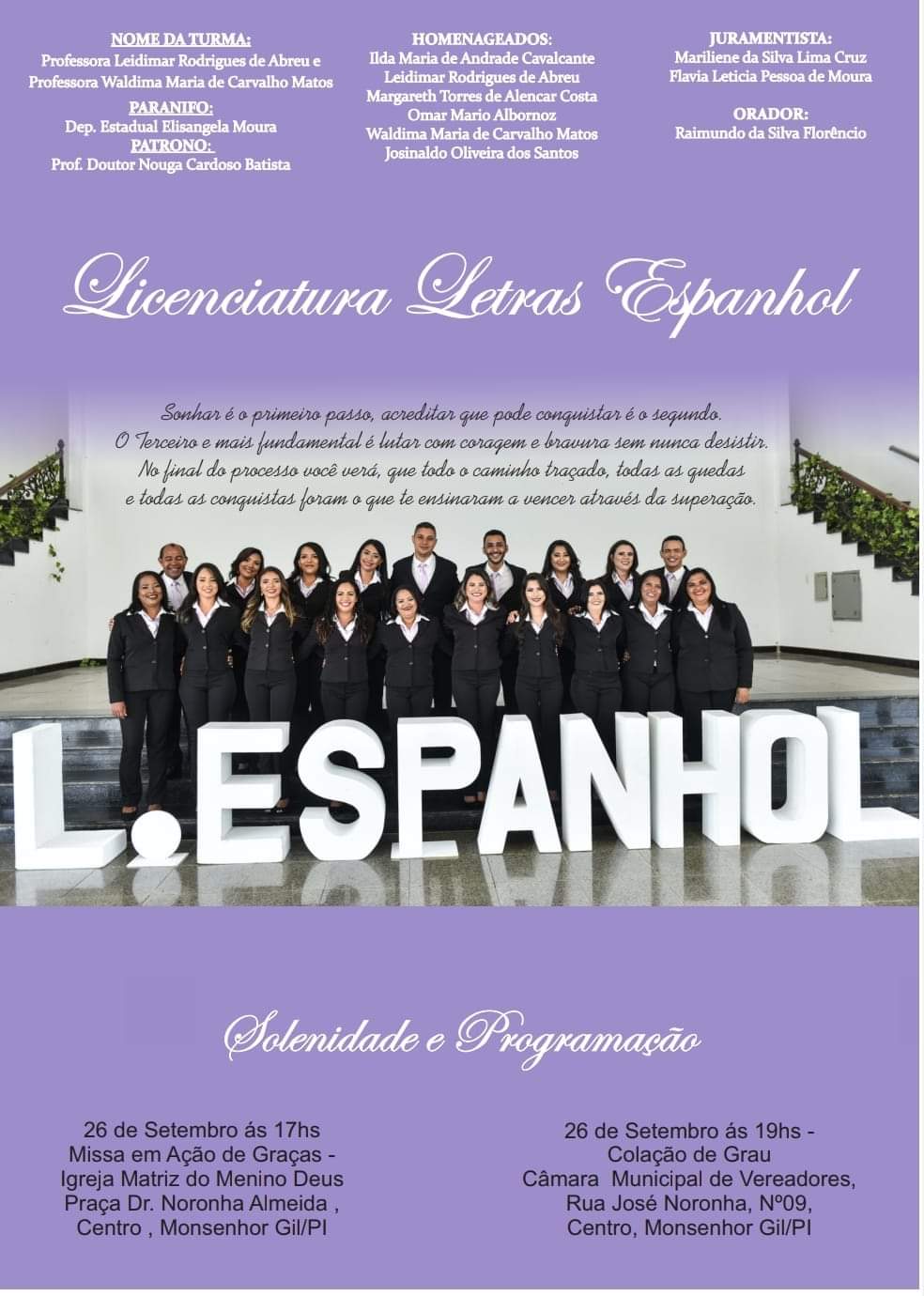 Formatura marcada pela emoção e histórias de superação  - Imagem 1