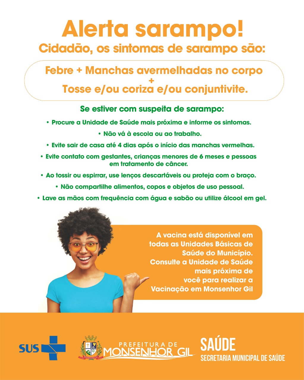 Prefeito João Luiz entra em campo no combate ao Sarampo  - Imagem 1