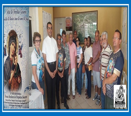 Padre Cláudio visita órgãos públicos de Dom Expedito Lopes