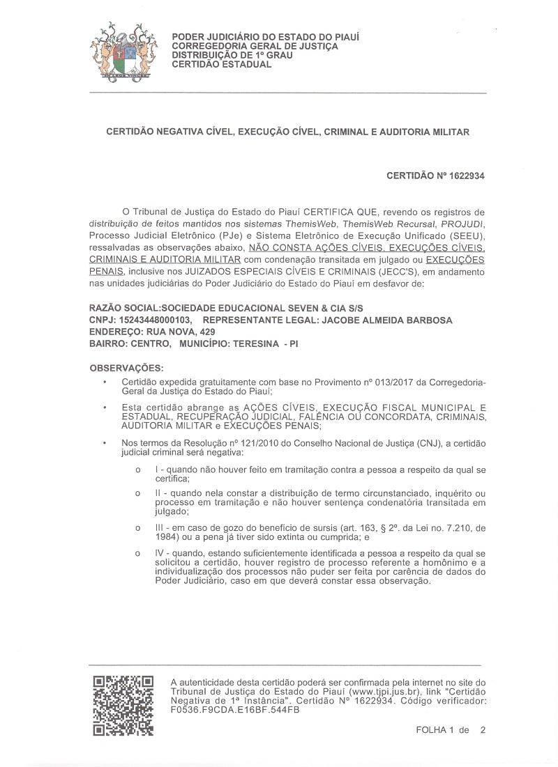 Errata: Dono da Faculdade SEVEN esclarece informações relacionadas a instituição - Imagem 6