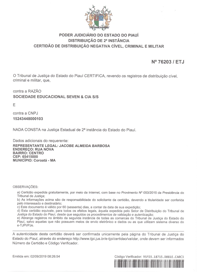 Errata: Dono da Faculdade SEVEN esclarece informações relacionadas a instituição - Imagem 8