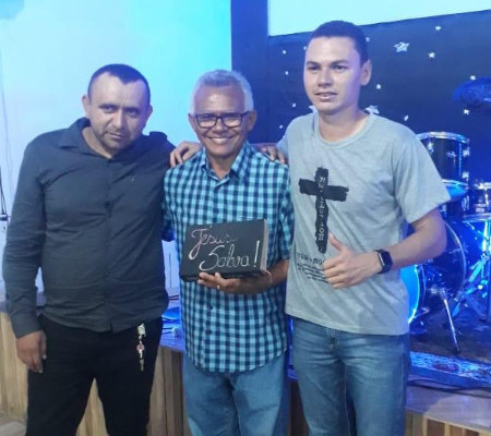 O Presidente da Câmara Municipal Vereador Antônio Valter prestigiou o Congresso de Jovens da Igreja Evangélica Brasil Para Cristo