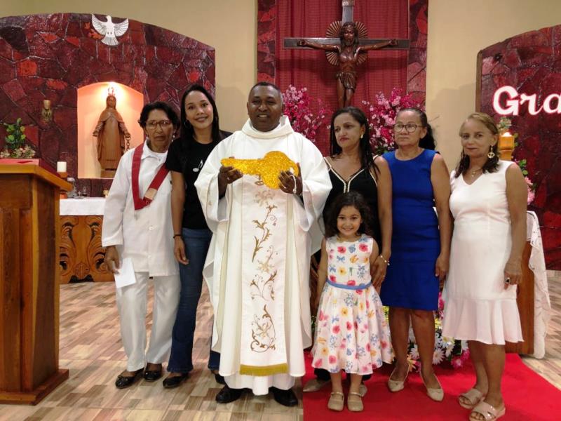 PADRE JOSÉ DINO SE DESPEDE DA PARÓQUIA DE REDENÇÃO DO GURGUÉIA  - Imagem 1