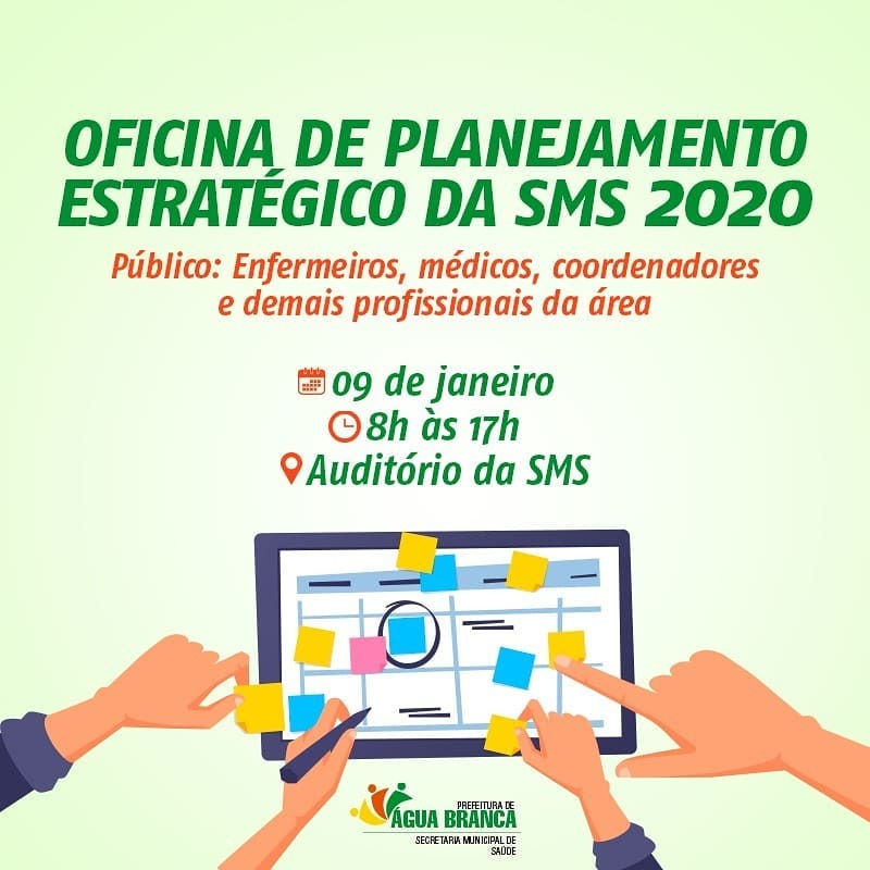 Saúde de Água Branca realiza oficina de planejamento estratégico nesta quinta (9) - Imagem 1