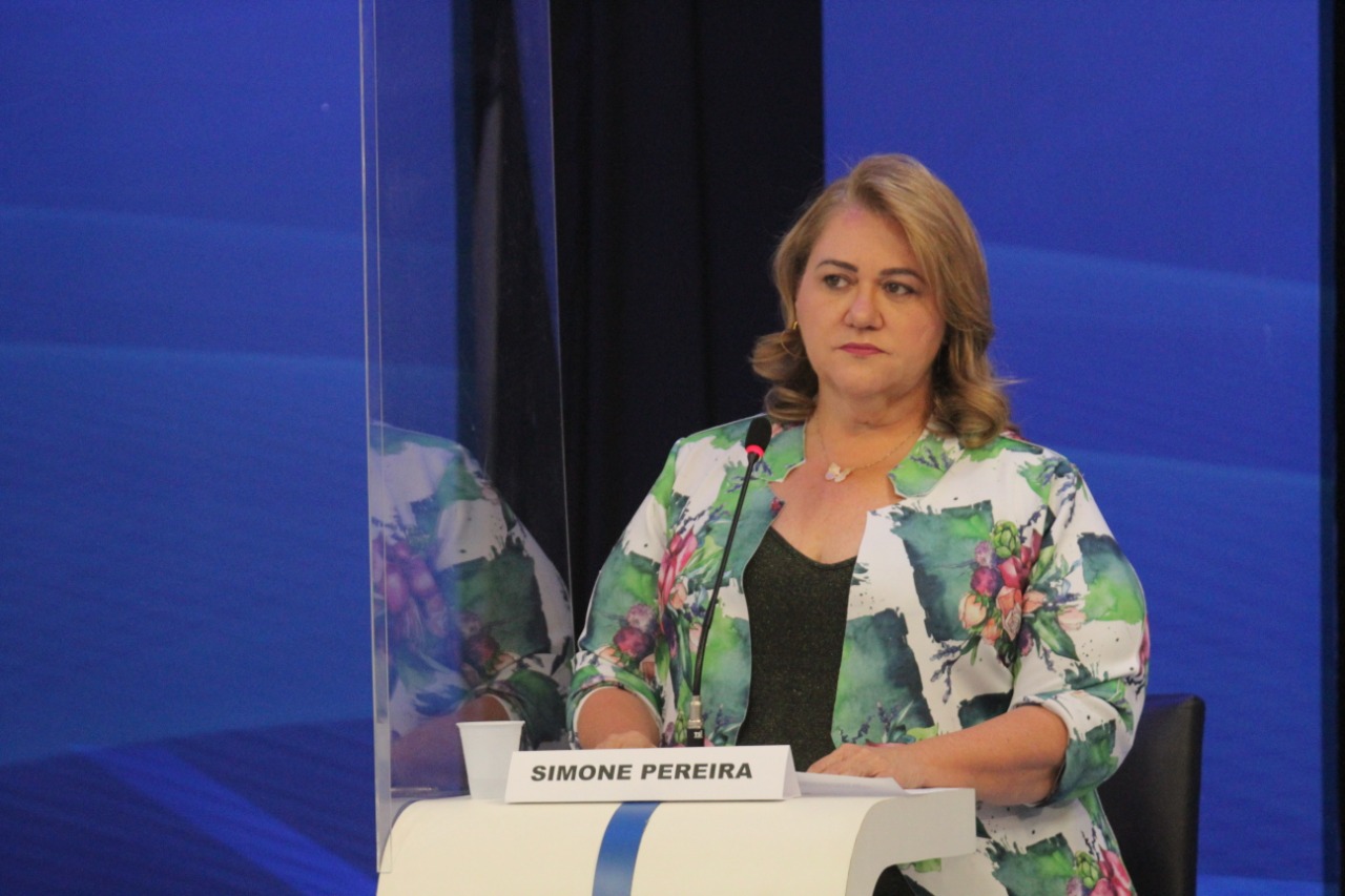 Simone Pereira, candidata à Prefeitura de Teresina pelo PSD - Foto: Raíssa Morais