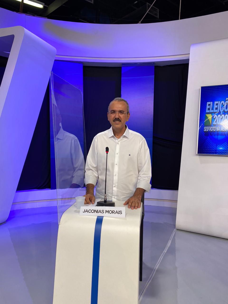 3º Bloco: Jaconias Morais (PSC) responde pergunta do jornalista Matheus Oliveira - Imagem 1