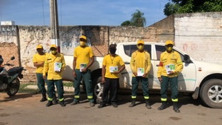 Brigadistas alertam população sobre crime em queimar lixo doméstico - Imagem 1
