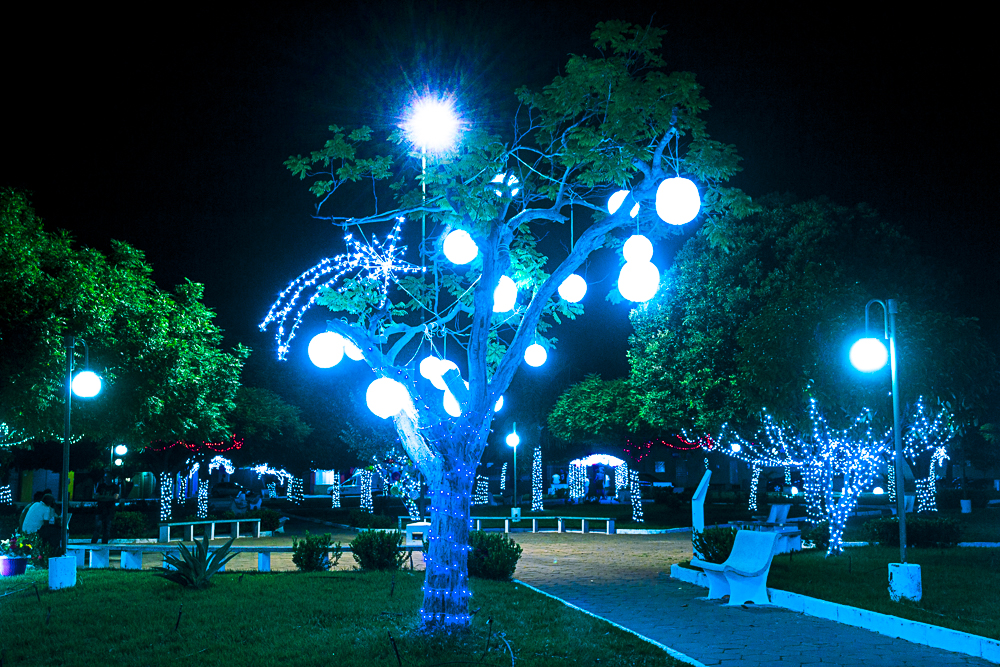 Confira a decoração natalina da praça 28 de Dezembro, em Joaquim Pires - PI - Imagem 26