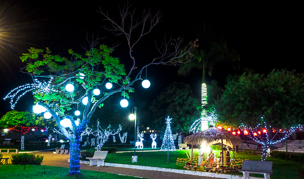 Confira a decoração natalina da praça 28 de Dezembro, em Joaquim Pires - PI - Imagem 20