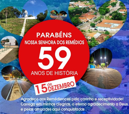 Nossa Senhora dos Remédios, 59 anos