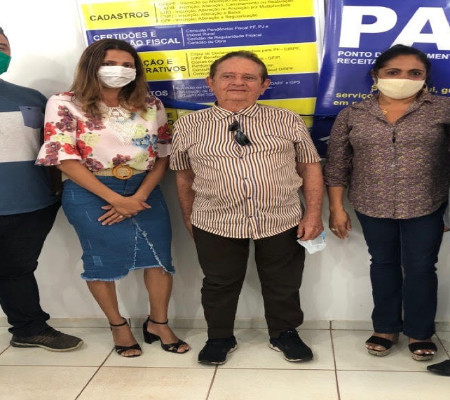 Prefeito de Uruçuí inaugura ponto de atendimento virtual da Receita Federal