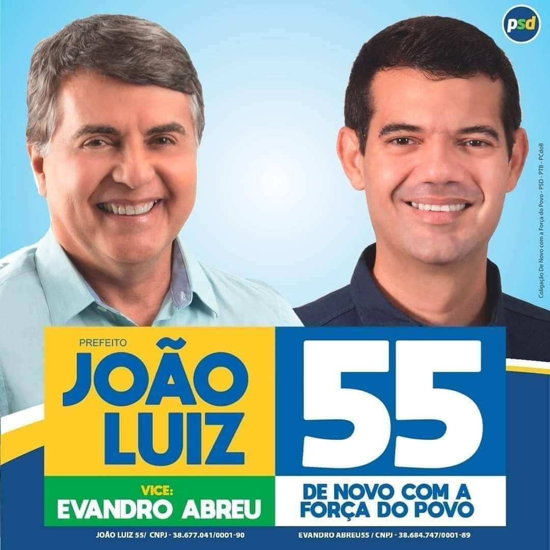 Prefeito João Luiz e vice Evandro Abreu tomam posse e população vai acompanhar via internet - Imagem 3