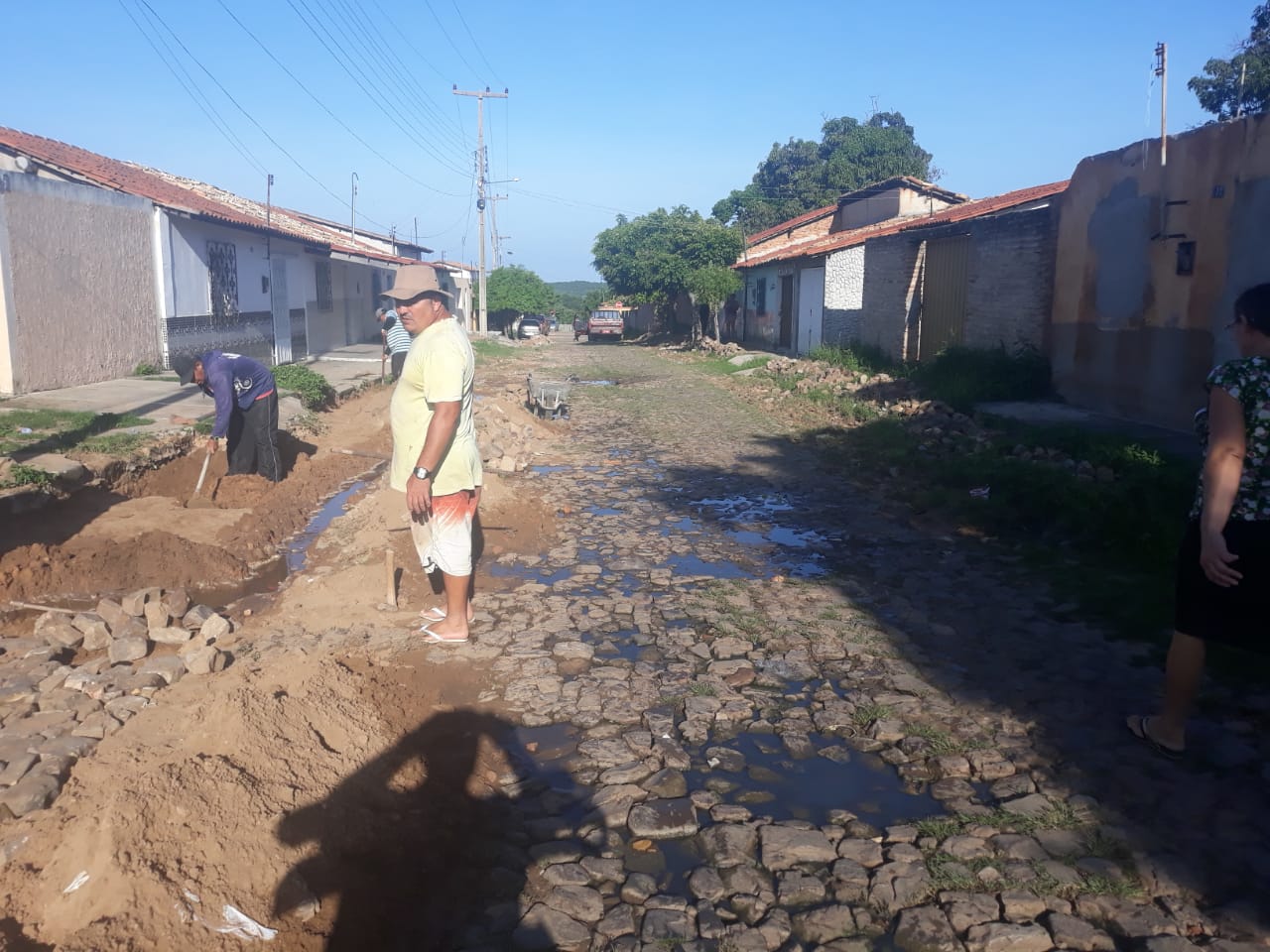 Município intensifica trabalho de recuperação dos calçamentos danificados com as chuvas  - Imagem 19
