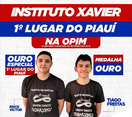 Escola de Capitão de Campos conquista 1° lugar geral na OPIM 2019