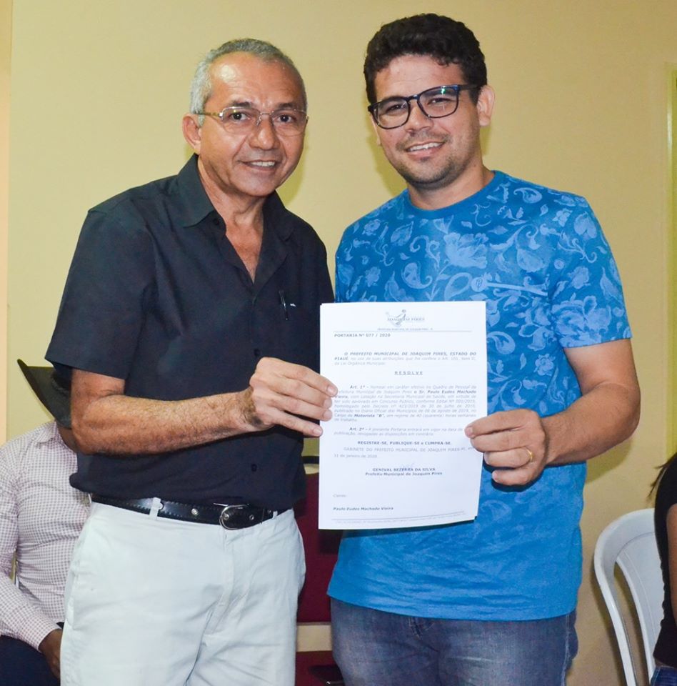 Prefeitura de Joaquim Pires realiza solenidade de posse de aprovados/classificados no último concurso público  - Imagem 84