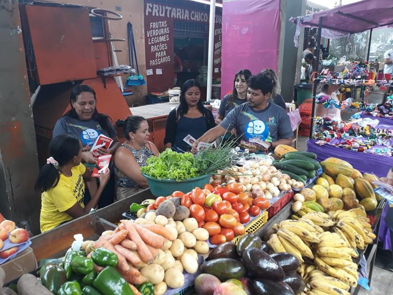 Município realiza mobilização com panfletagem no centro da cidade  - Imagem 11