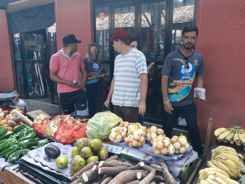 Município realiza mobilização com panfletagem no centro da cidade  - Imagem 7