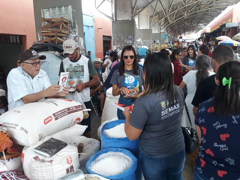 Município realiza mobilização com panfletagem no centro da cidade  - Imagem 9