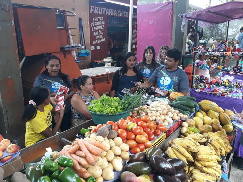 Município realiza mobilização com panfletagem no centro da cidade  - Imagem 12