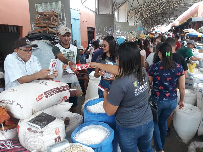 Município realiza mobilização com panfletagem no centro da cidade  - Imagem 2