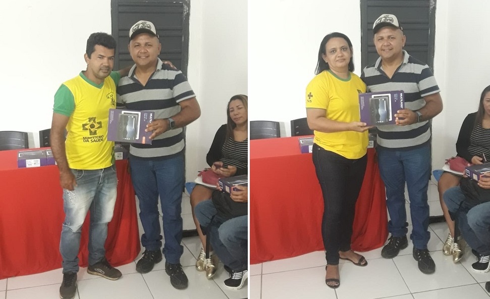 Prefeitura de Jardim do Mulato faz treinamento e entrega de tablets para os Agentes Comunitários de Saúde - Imagem 1