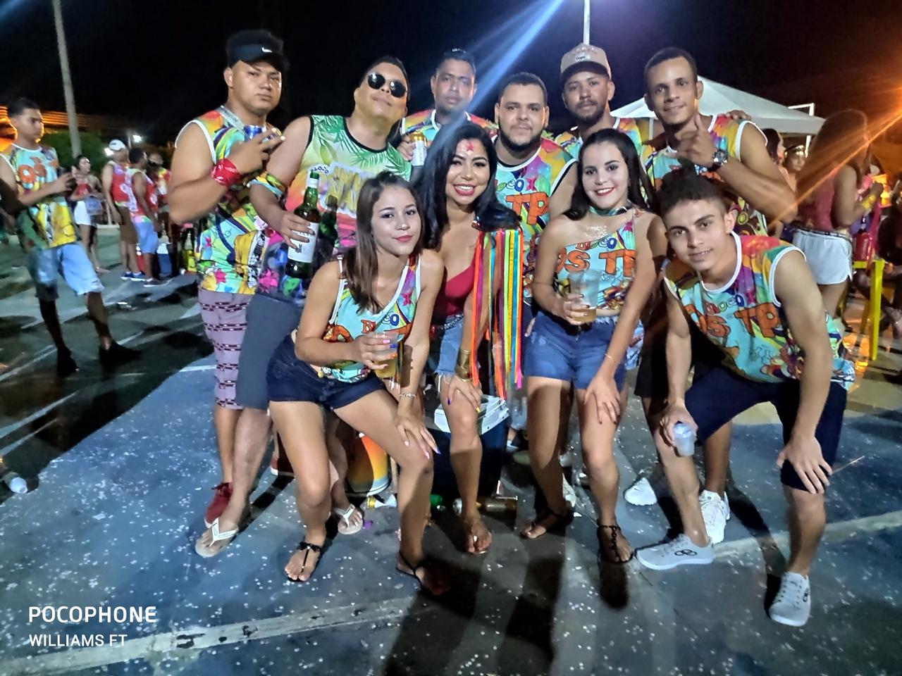 Foliões participam de encontro de blocos em Santo Inácio do Piauí - Imagem 13