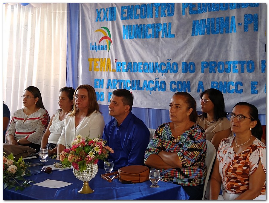 XXIII Encontro Pedagógico da Rede Municipal de Ensino de Inhuma Piauí  - Imagem 11