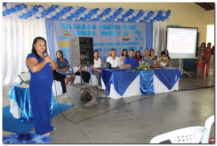 XXIII Encontro Pedagógico da Rede Municipal de Ensino de Inhuma Piauí  - Imagem 3