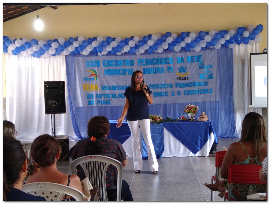XXIII Encontro Pedagógico da Rede Municipal de Ensino de Inhuma Piauí  - Imagem 13