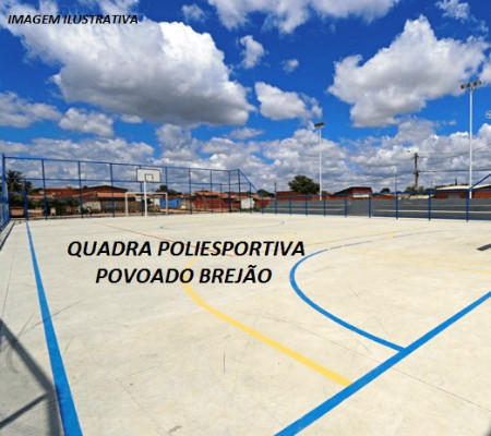 Prefeitura de Barro Duro inicia construção de quadra poliesportiva no Povoado Brejão