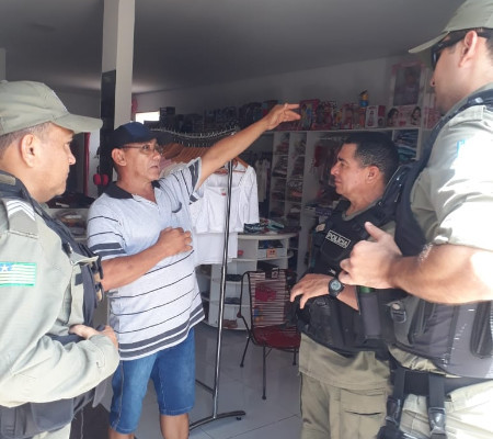 Policia  realiza  blitz preventiva em São João da Serra