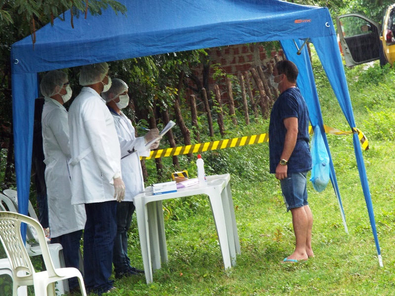 Ônibus de São Paulo com destino a Pedro II é parado na barreira sanitária na entrada da cidade   - Imagem 9