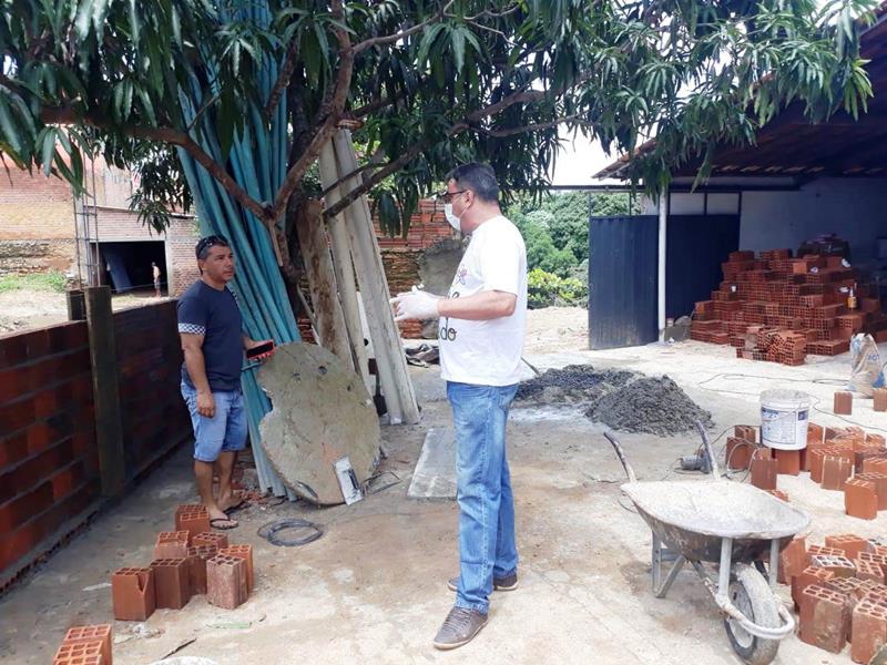 Equipe da SEMAS visita famílias do Bairro Chapadinha que também tiveram prejuízos com o rompimento da barragem  - Imagem 3