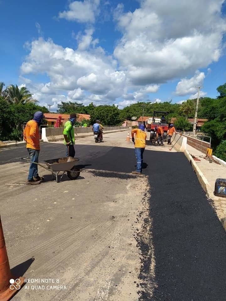 Ponte: Obras chegam em sua fase final em Monsenhor Gil