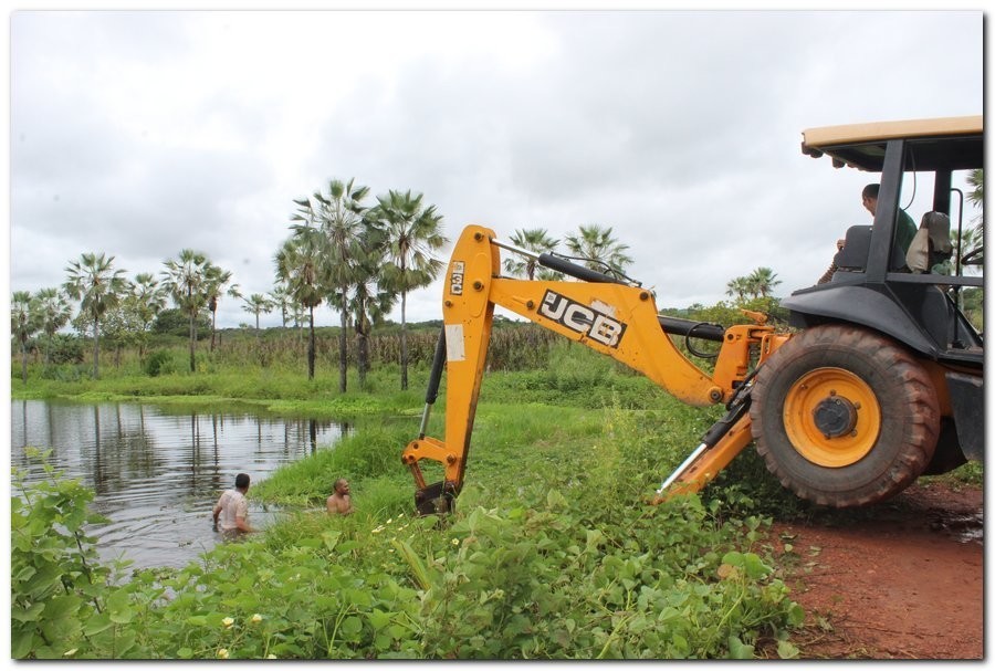 Mutirão realiza limpeza na Lagoa dos Banguês 
