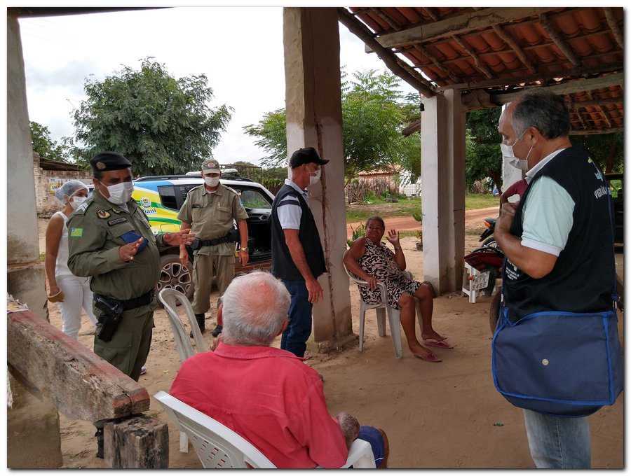 Secretaria de Saúde e Polícia Militar intensificam trabalho de prevenção –Covid-19 - Imagem 25