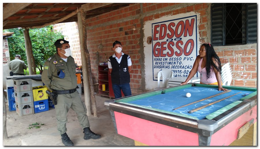 Secretaria de Saúde e Polícia Militar intensificam trabalho de prevenção –Covid-19 - Imagem 26