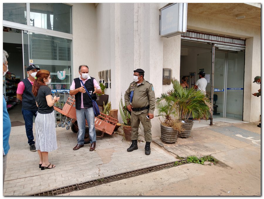 Secretaria de Saúde e Polícia Militar intensificam trabalho de prevenção –Covid-19 - Imagem 1