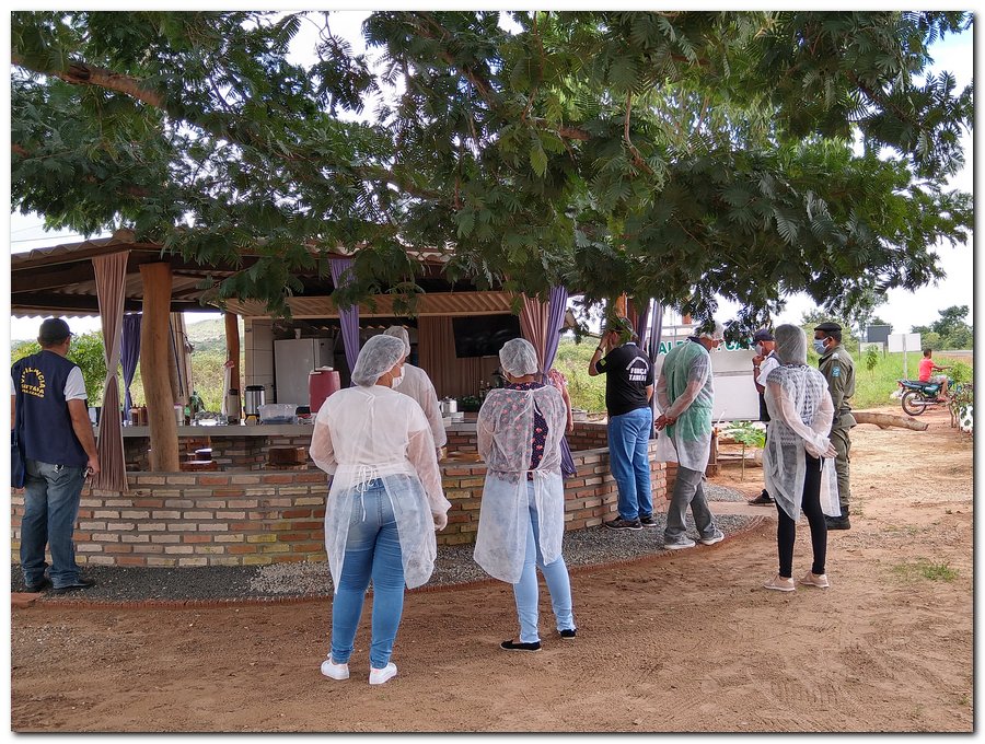 Equipe da Saúde, Polícia Militar e Polícia Civil realizam trabalho de orientação em Inhuma - Imagem 34