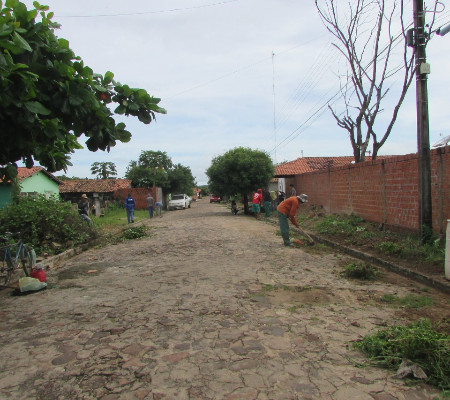 Ruas de São João da Serra passam por limpeza