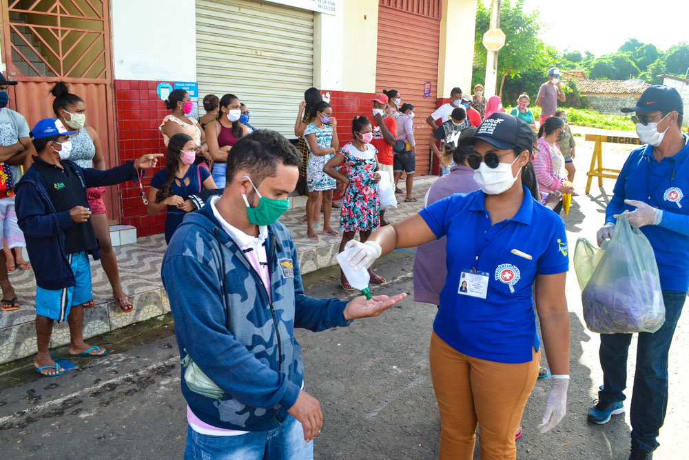 SMS de Joaquim Pires distribui máscaras e álcool em gel - Imagem 6