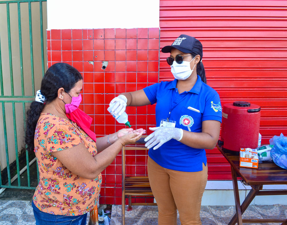 SMS de Joaquim Pires distribui máscaras e álcool em gel - Imagem 1