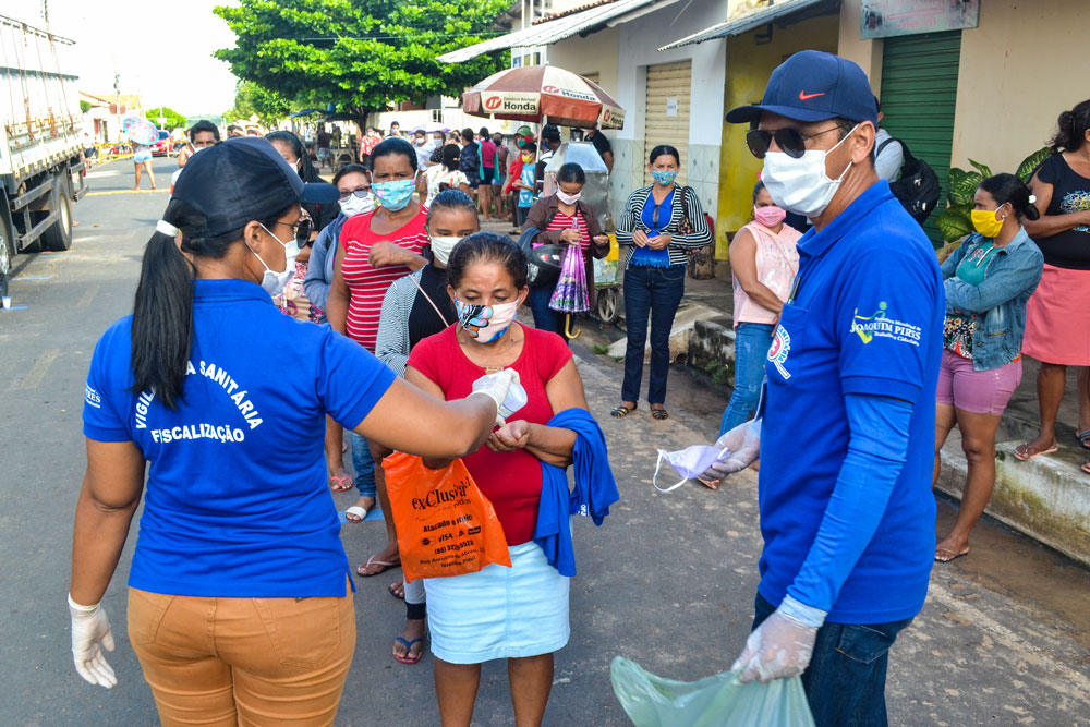 SMS de Joaquim Pires distribui máscaras e álcool em gel - Imagem 8