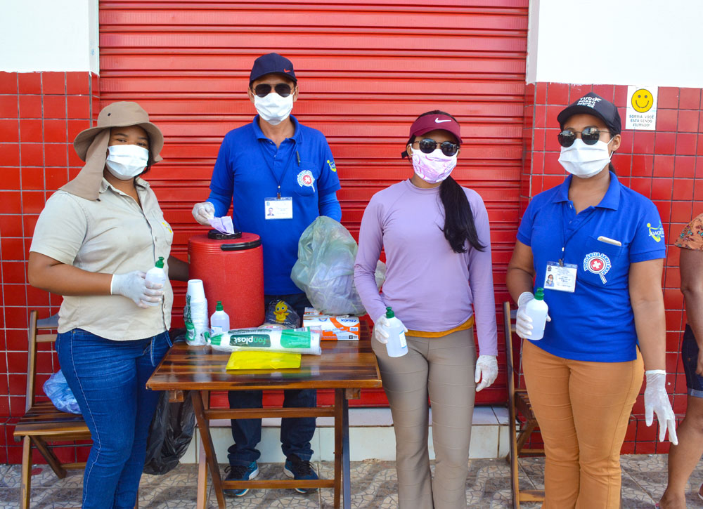 SMS de Joaquim Pires distribui máscaras e álcool em gel - Imagem 7