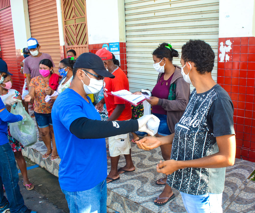 SMS de Joaquim Pires distribui máscaras e álcool em gel - Imagem 5