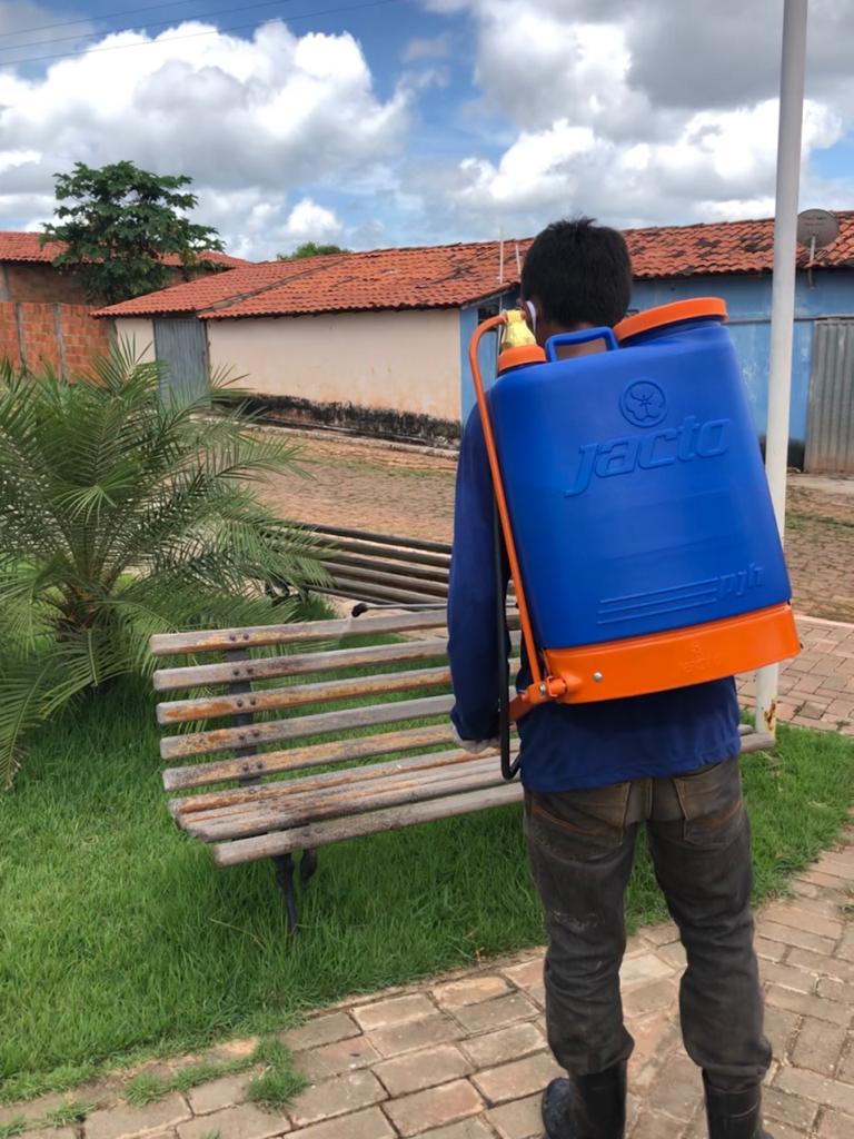 Prefeitura de Joaquim Pires realiza sanitarização em locais públicos - Imagem 7