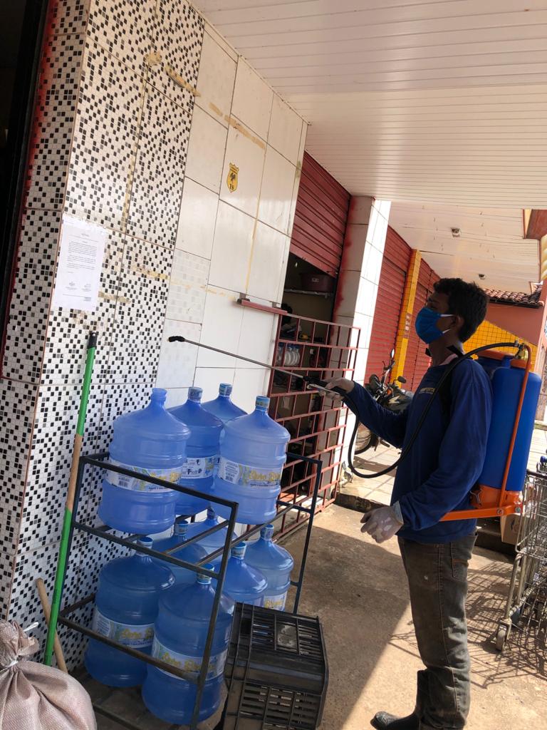 Prefeitura de Joaquim Pires realiza sanitarização em locais públicos - Imagem 11