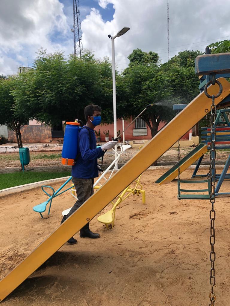 Prefeitura de Joaquim Pires realiza sanitarização em locais públicos - Imagem 5