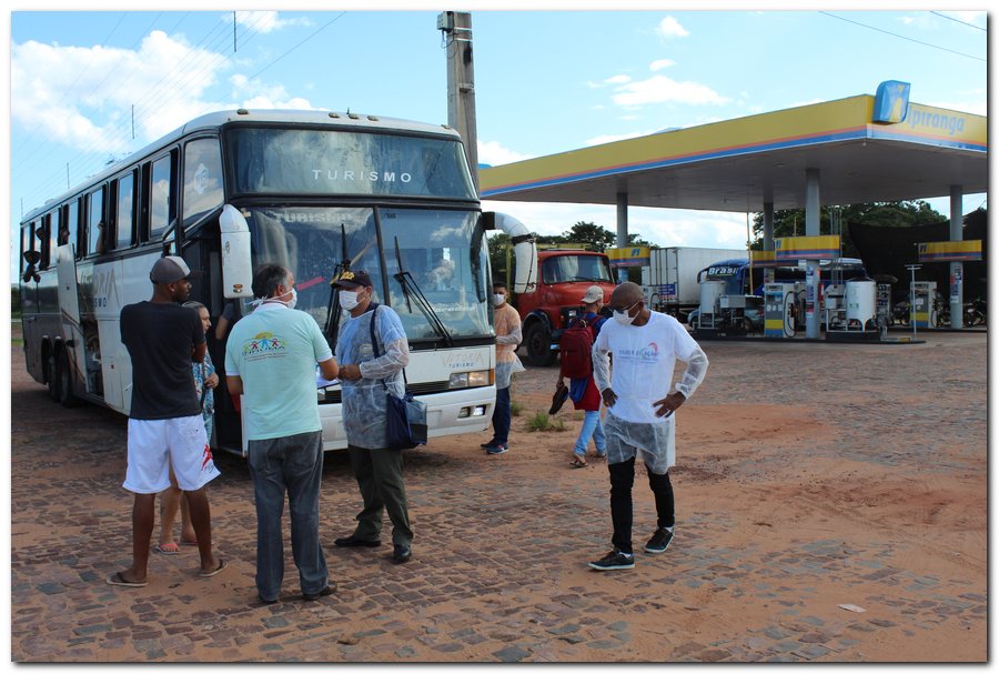 Equipe da Secretaria Municipal de Saúde realiza trabalho de Prevenção ao Covid-19 - Imagem 1