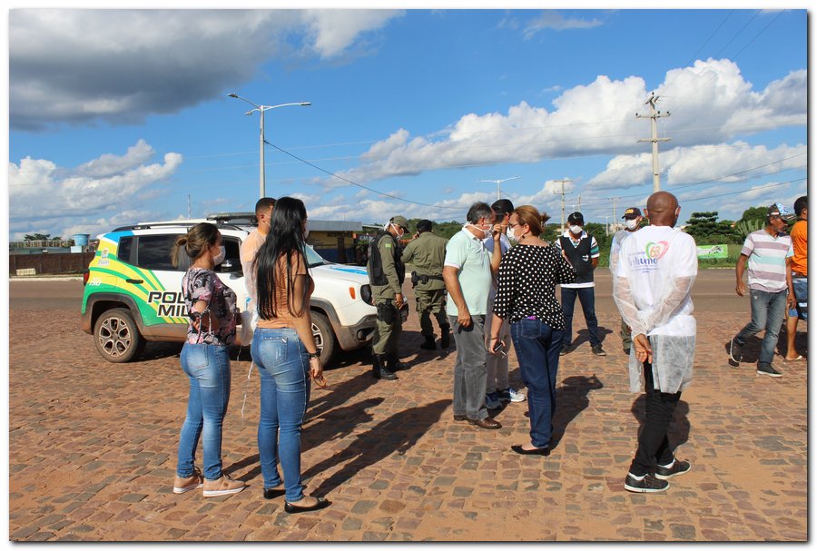 Equipe da Secretaria Municipal de Saúde realiza trabalho de Prevenção ao Covid-19 - Imagem 7